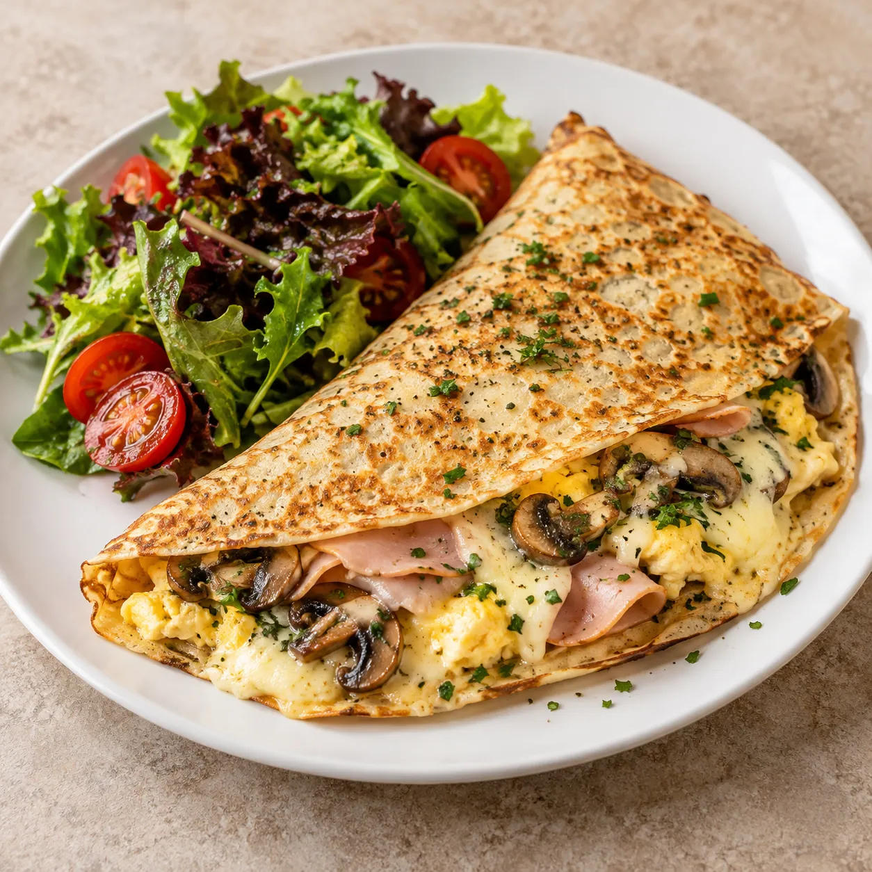 Crêpe salée